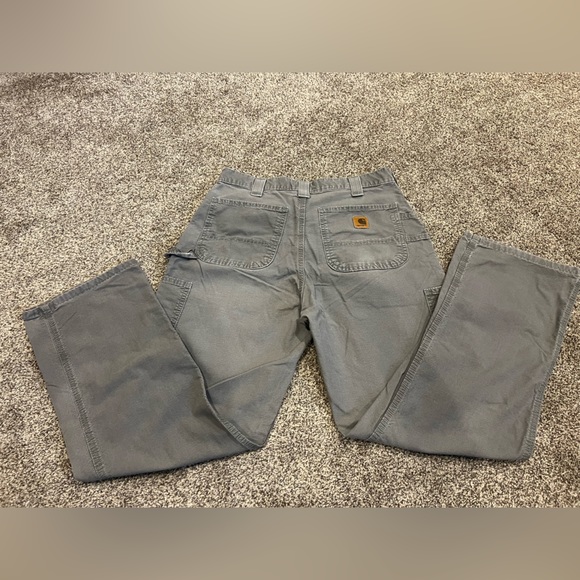 Carhartt Pants Mens Grey Carhartt Work Pants Poshmark